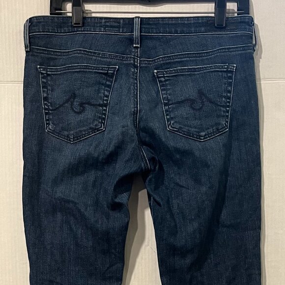 AG Adriano Goldschmied The Stevie Slim Straight Ankle Medium Wash Mid-Rise Jeans - Picture 5 of 5